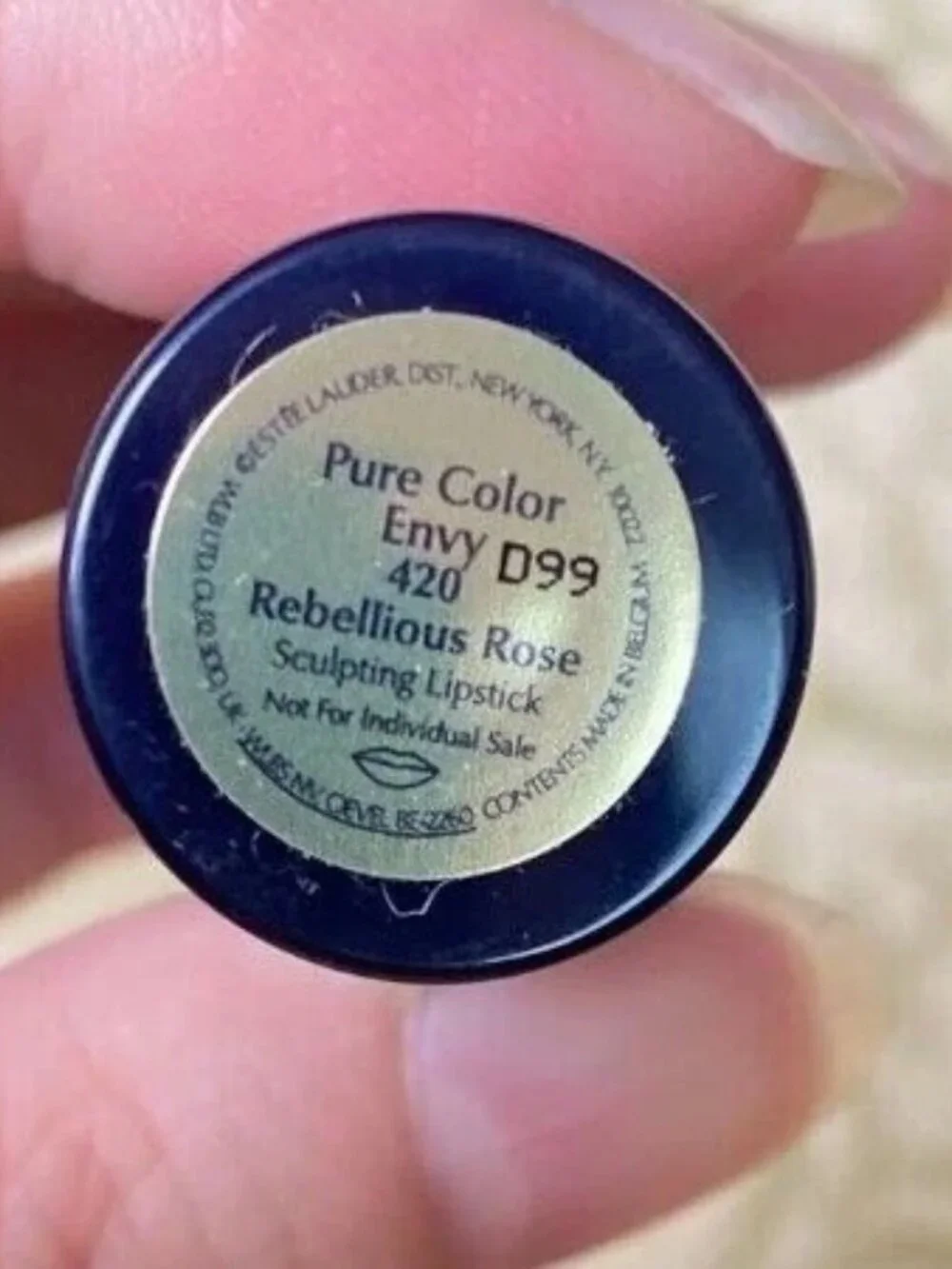 New Estee Lauder Lipstick~Rebellious Rose~Full size 3.5 g/0.12 oz